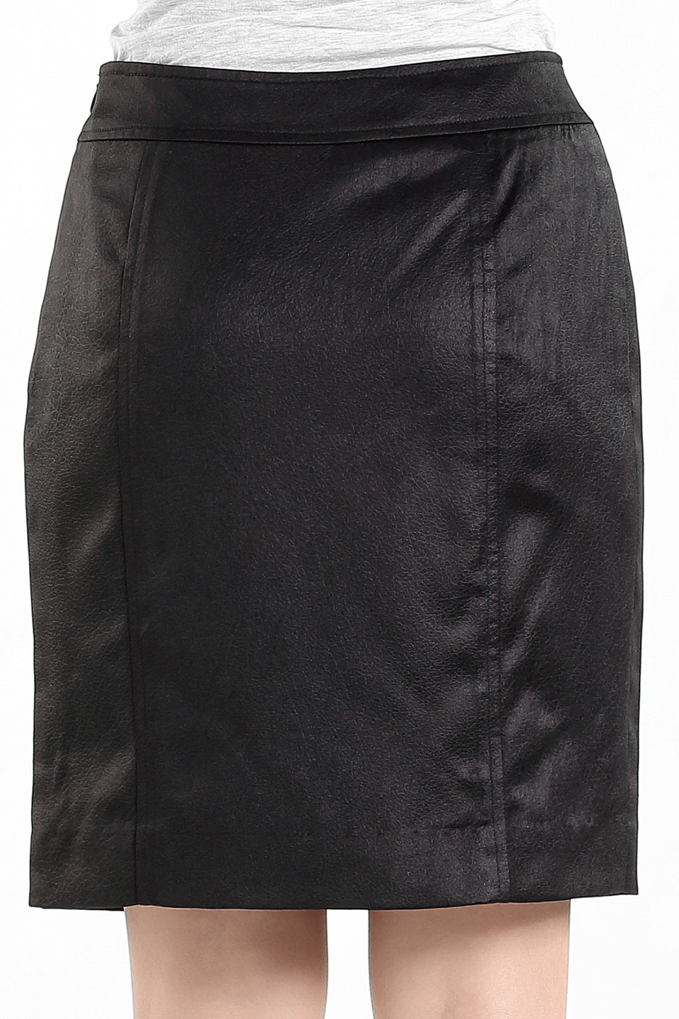 Leather Textured Mini Skirt