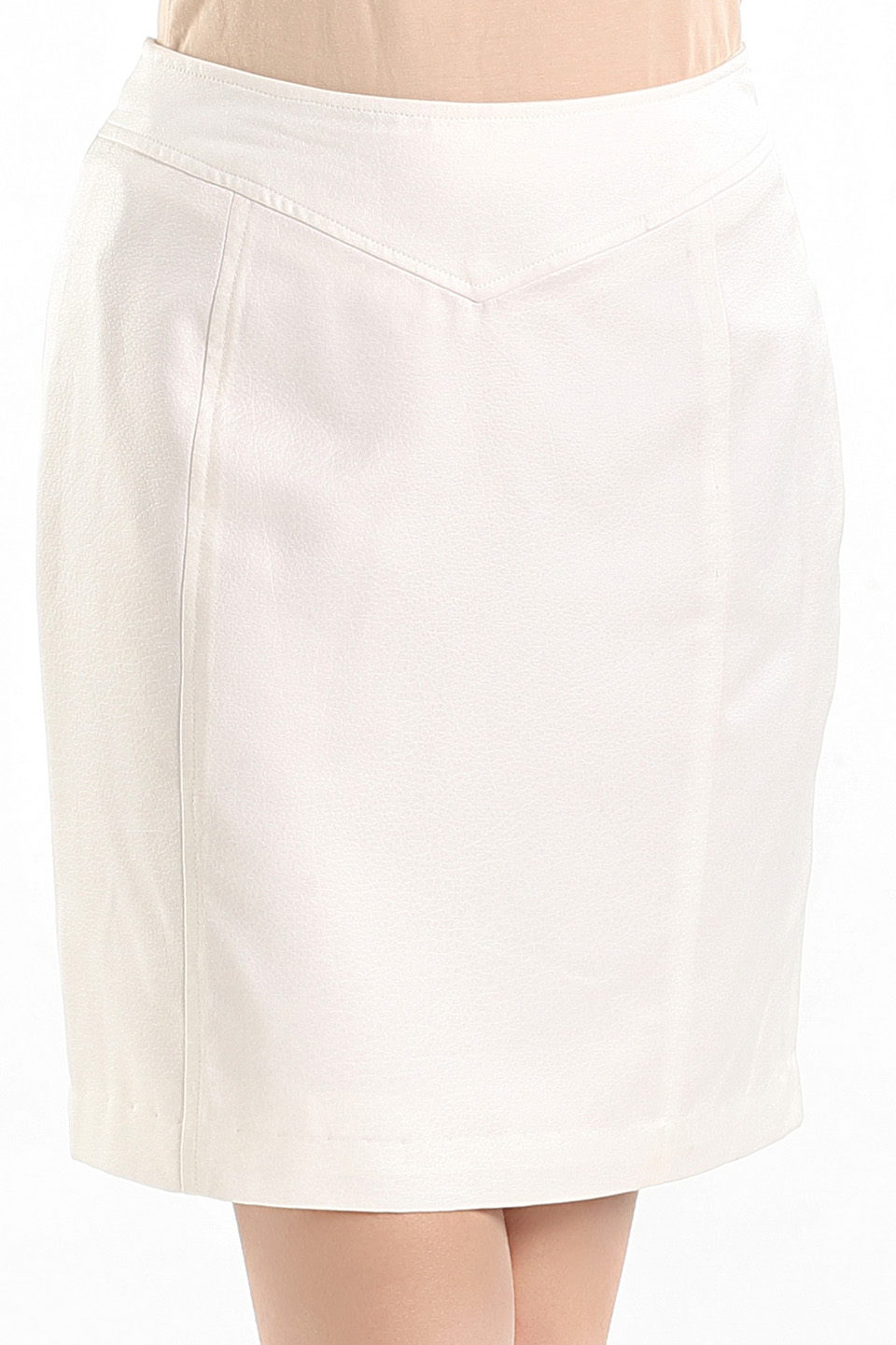 Leather Textured Mini Skirt